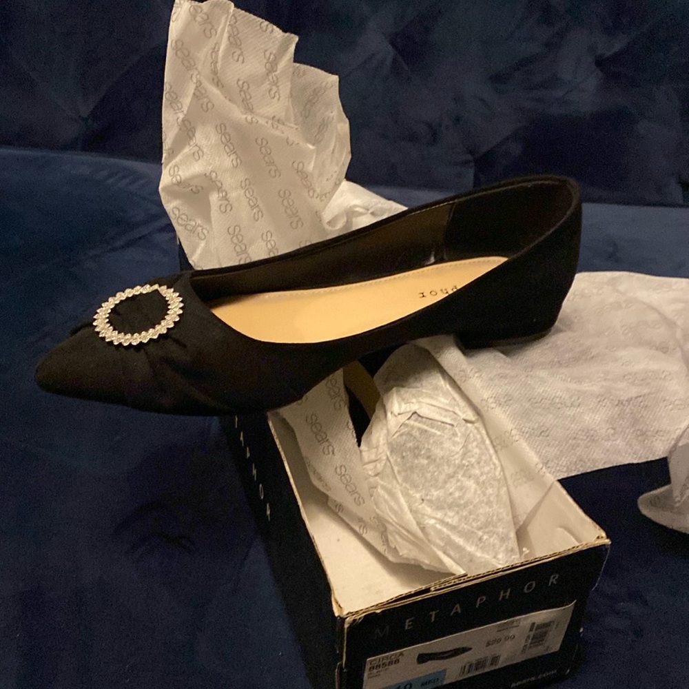 Black flats